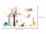 Jungle et animaux jaune