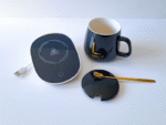 Ensemble de tasse à café céramique chauffe-tasse USB